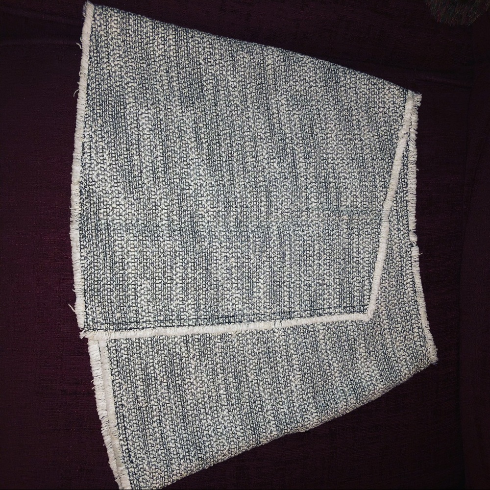 Topshop gray mini skirt